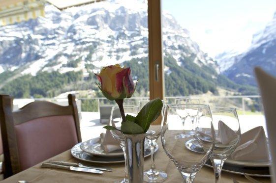 Hotel Gletschertal Grindelwald Nhà hàng bức ảnh